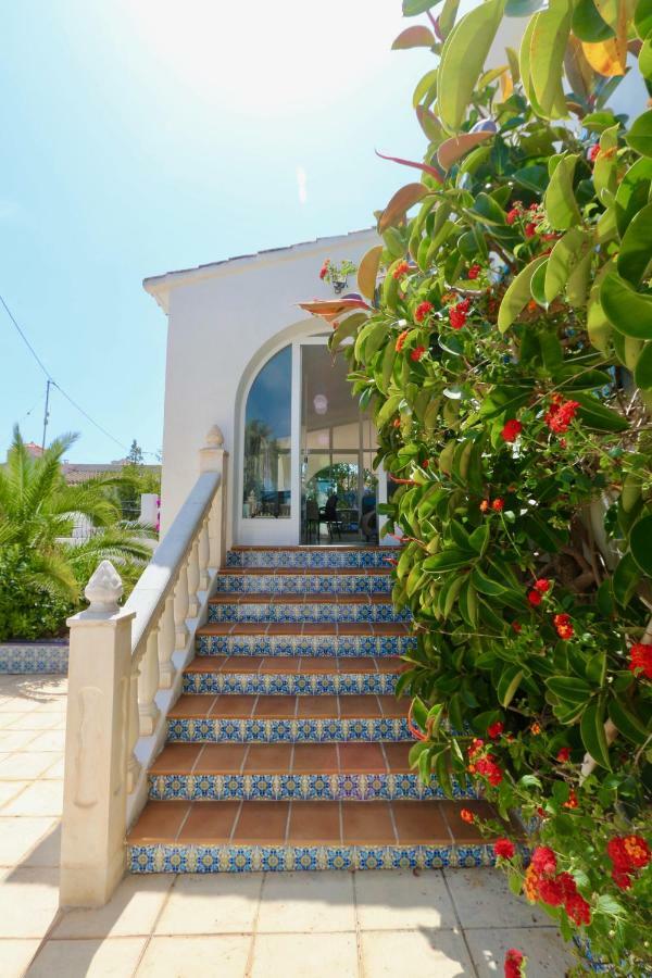 Calalga Сasa Frente A La Playa Con Piscina Privada Villa Calp Dış mekan fotoğraf