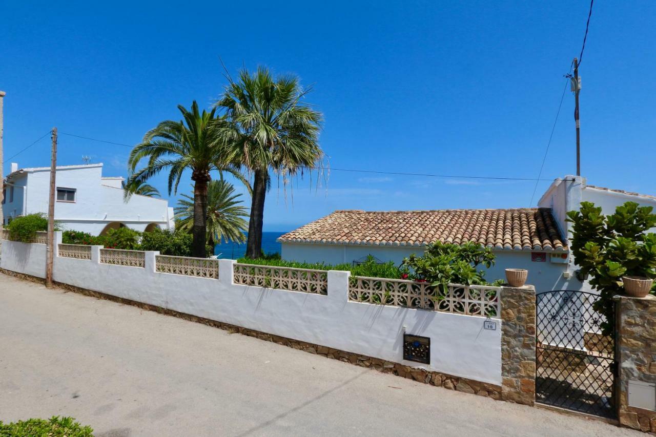 Calalga Сasa Frente A La Playa Con Piscina Privada Villa Calp Dış mekan fotoğraf