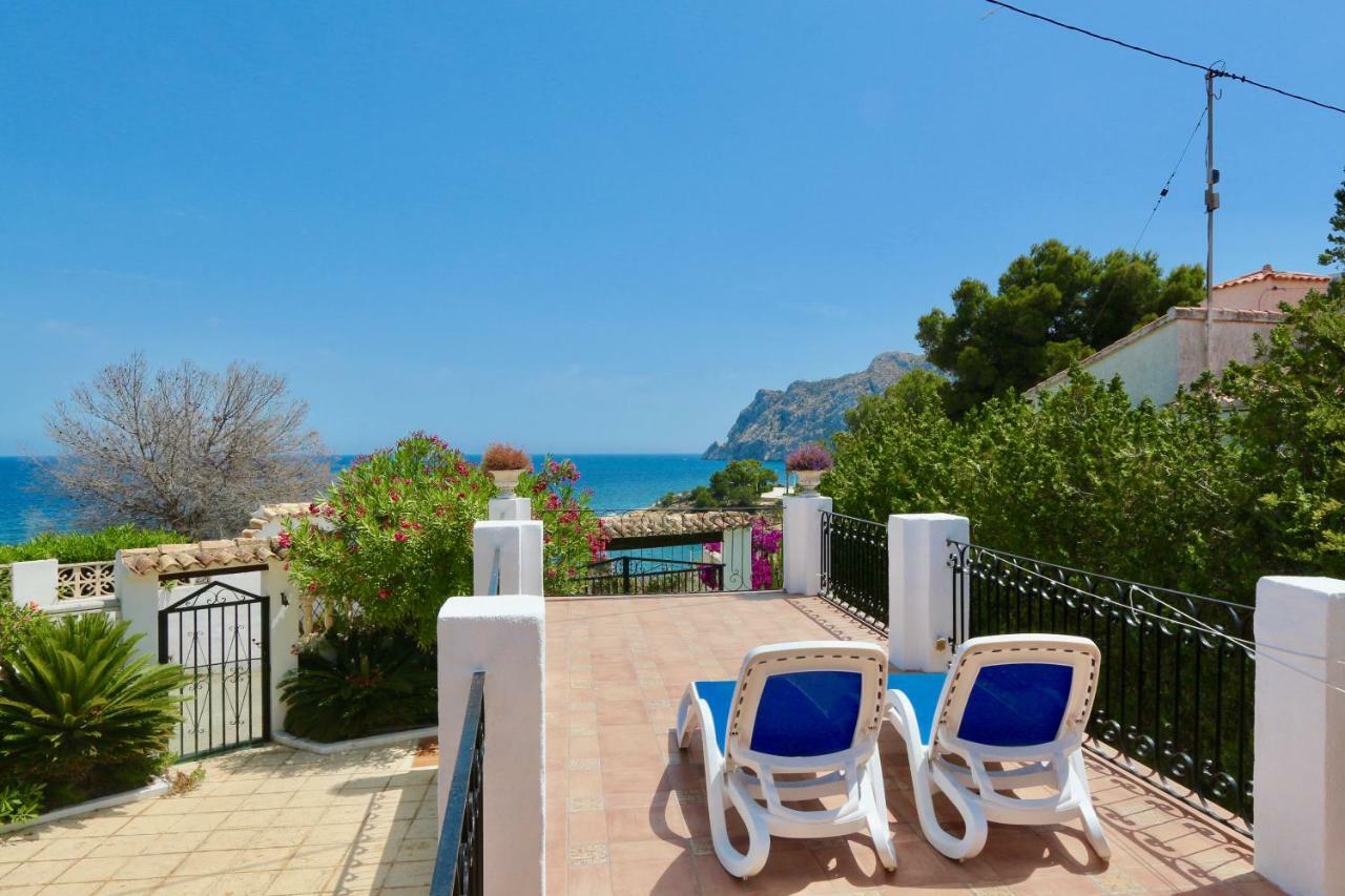Calalga Сasa Frente A La Playa Con Piscina Privada Villa Calp Dış mekan fotoğraf